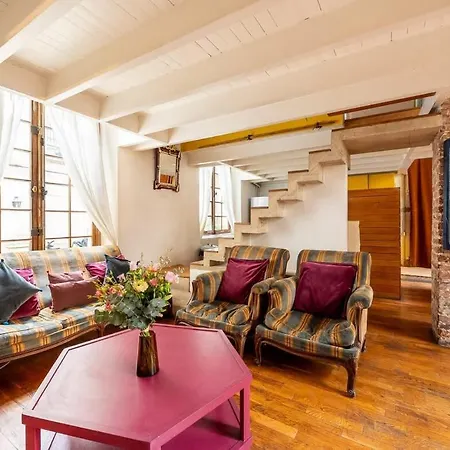 Le Marais - Private 3br House With Terrace Frühstückspension Paris